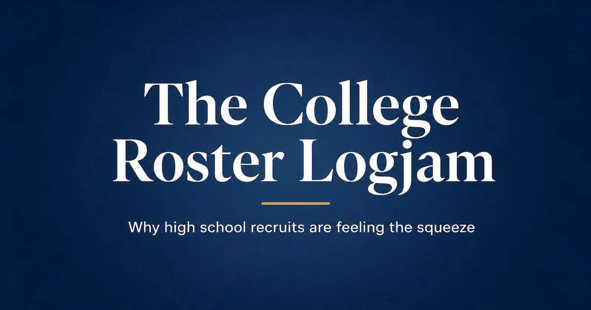 The College Roster Logjam: Why High School Recruits Are Feeling the Squeeze