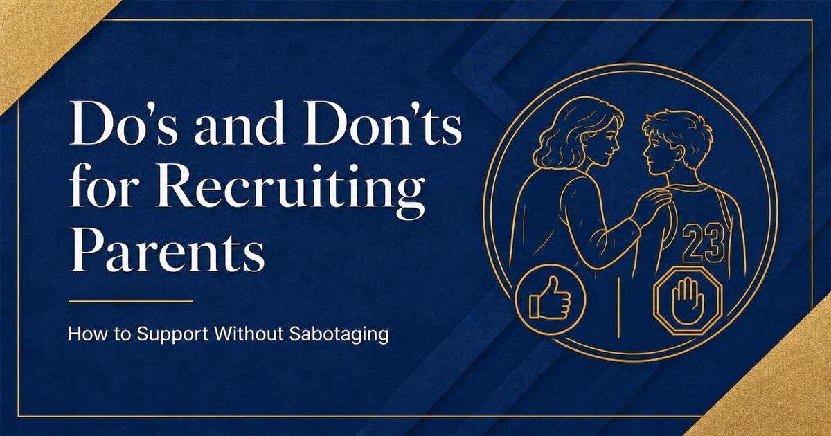 Recruiting Do's and Don'ts for Parents of Student-Athletes