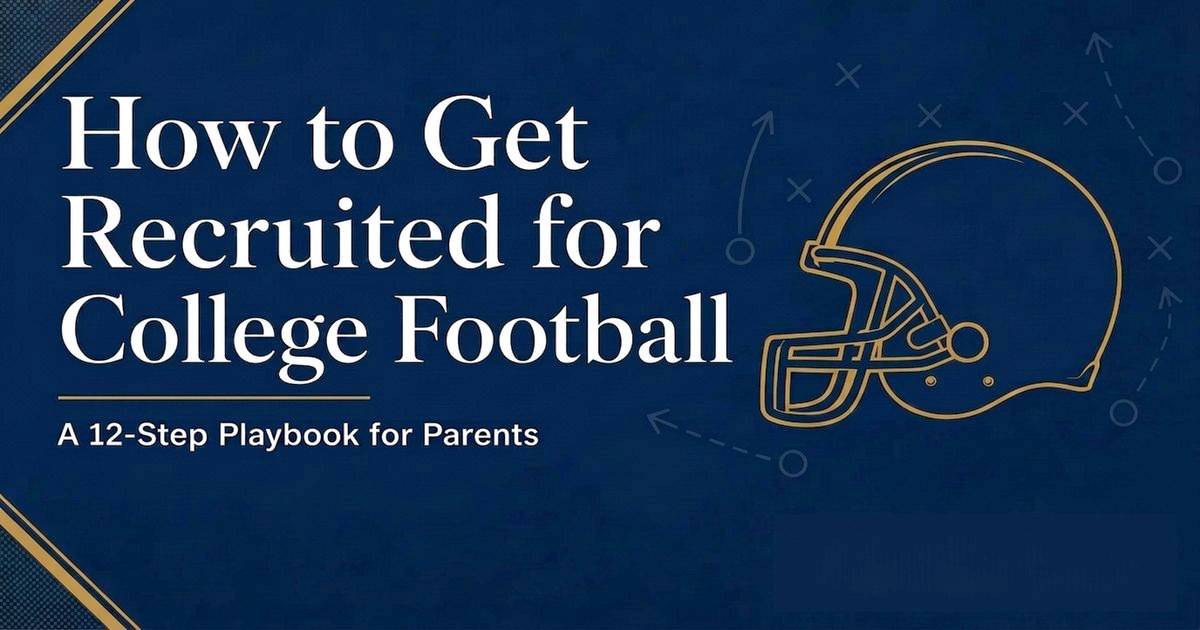 How to Get Recruited for College Football: 12-Step Parent Playbook