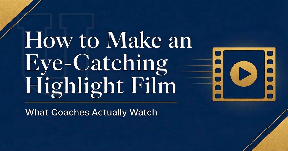 How to Make a Highlight Film College Coaches Actually Watch