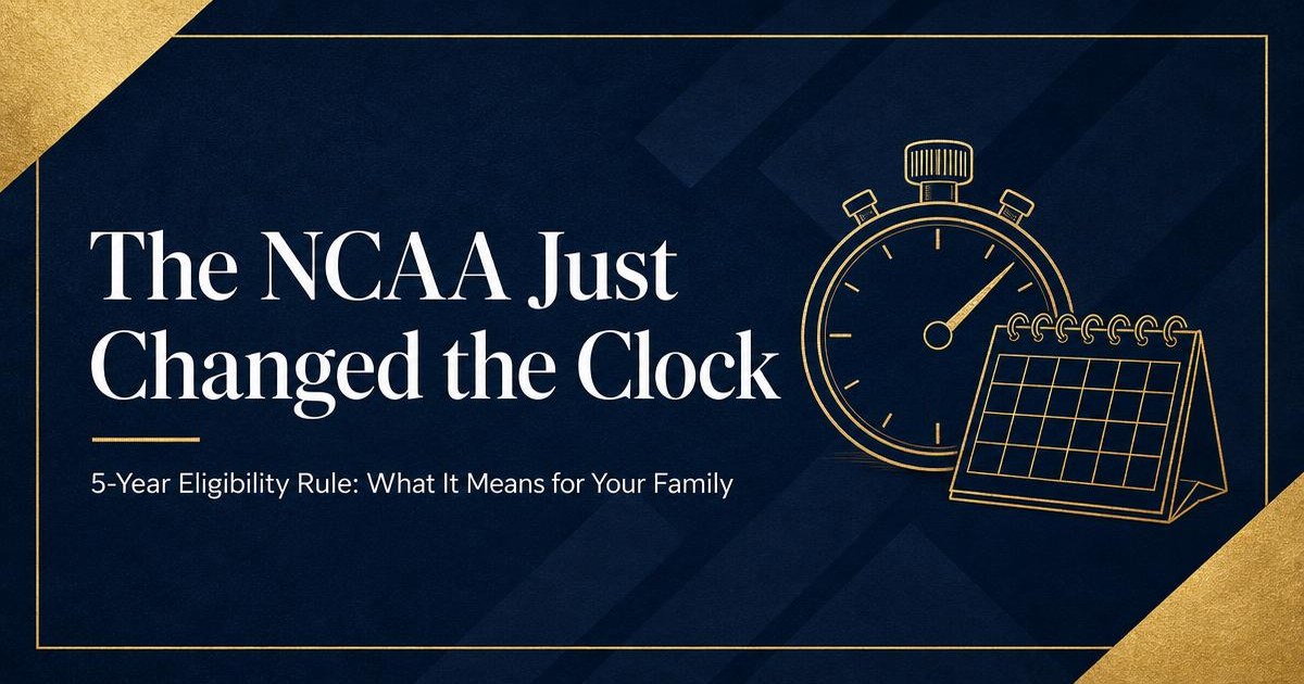 The NCAA's New 5-Year Eligibility Rule: What It Means for Your Family