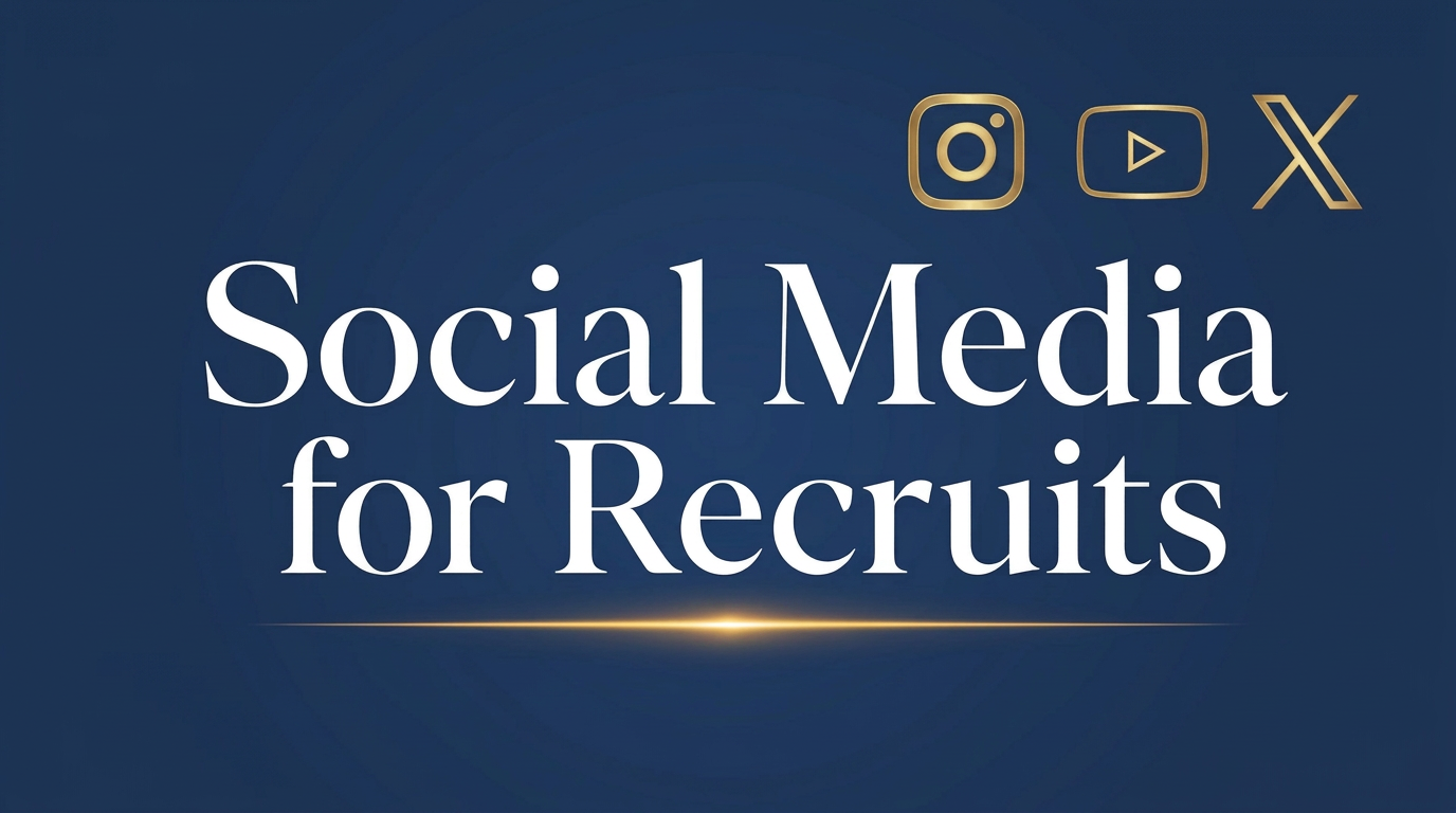 Social Media for Recruits: How to Turn Your Profile Into a Digital Resume