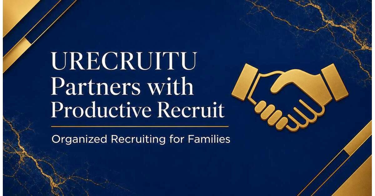URECRUITU Partners with Productive Recruit: Organized Recruiting for Families